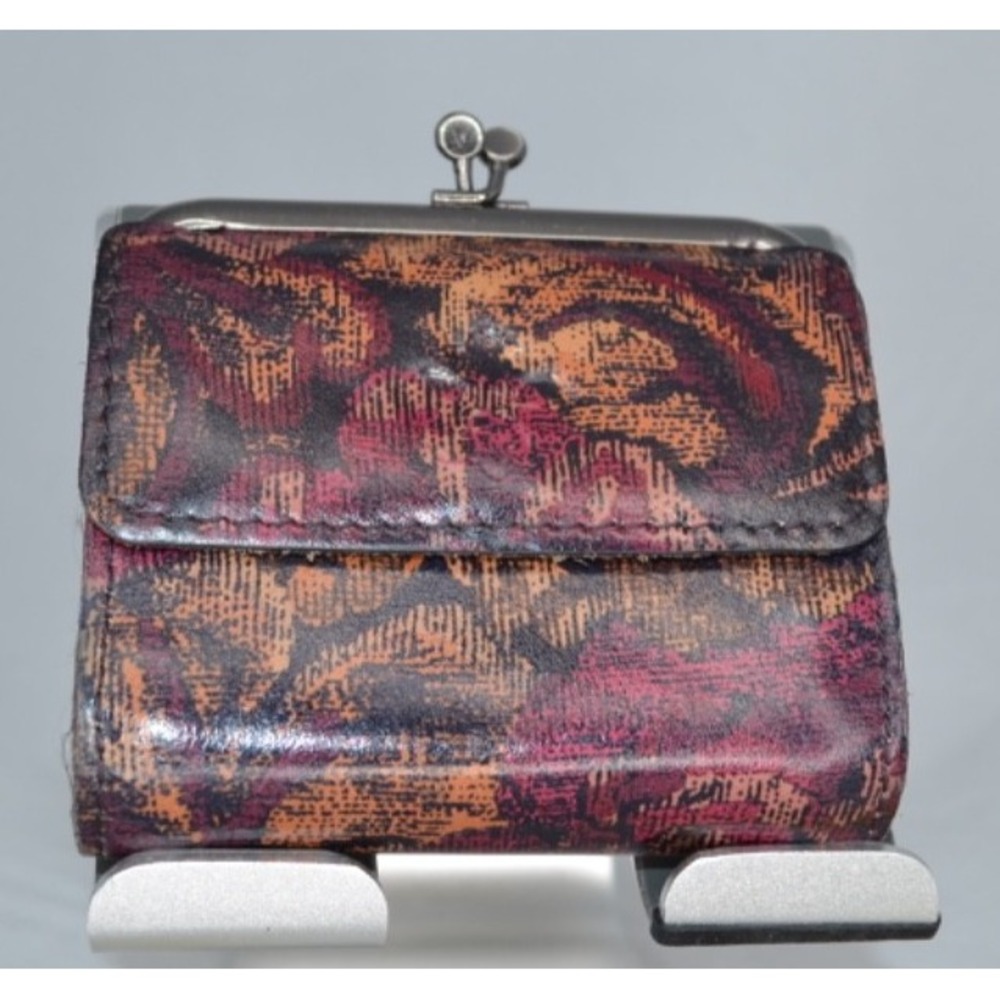 Patricia Nash Reiti Agean‎ Bloom Floral Leather Bi-fold Wallet